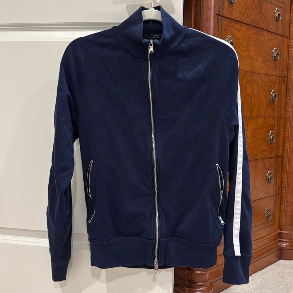 Ralph Lauren RLX Navy Double Zip Jacket